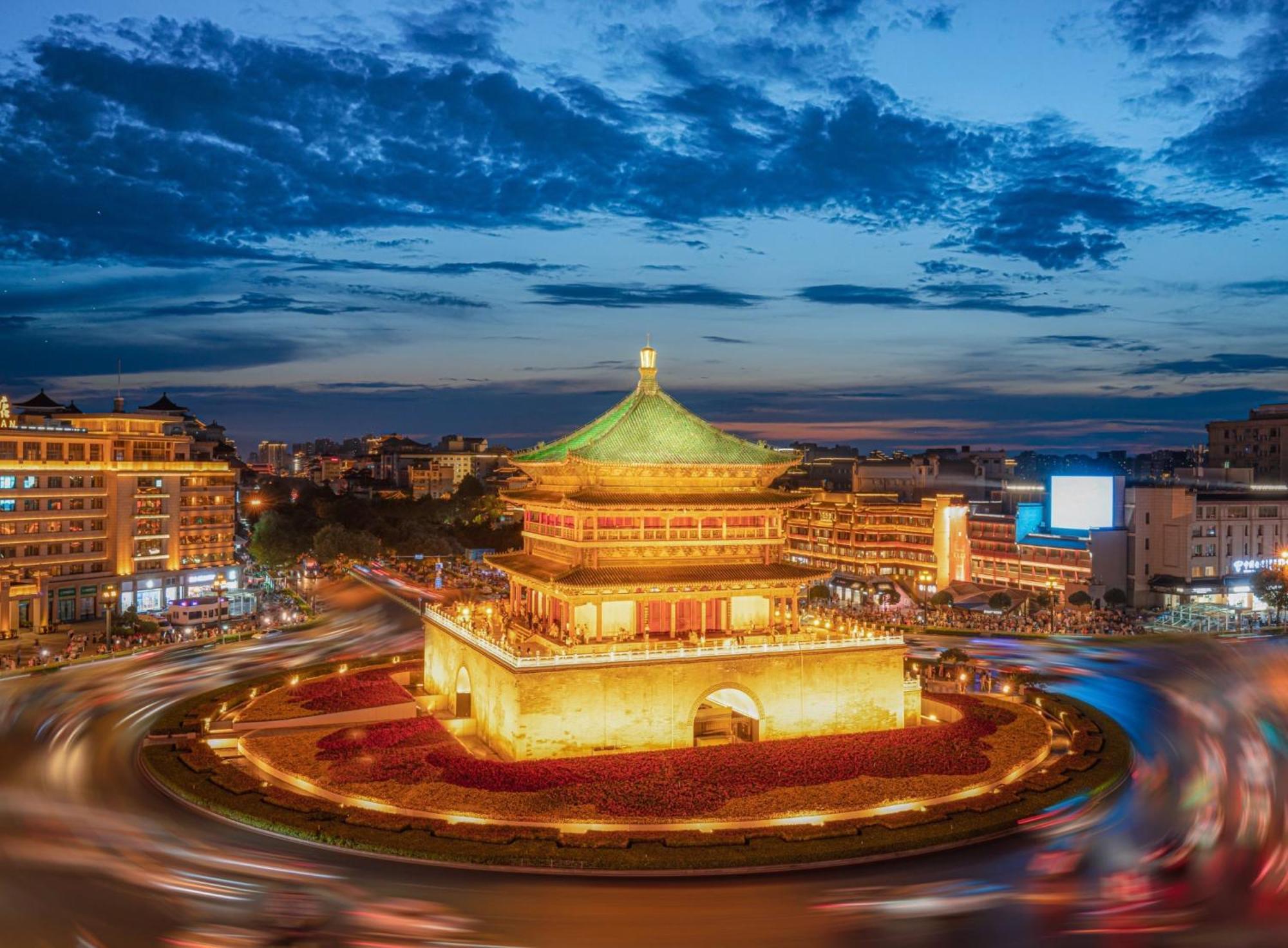 Hesu Designer Hotel & Suites -Near Xi'An Drum Tower And Yongning Gate -Free Laundry Luggage Storage -Kitty Cafe With Freshly Ground Coffee -24H Front Desk -English Service Екстер'єр фото
