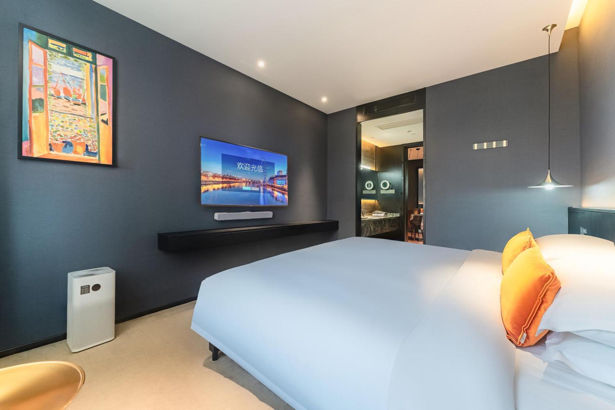 Hesu Designer Hotel & Suites -Near Xi'An Drum Tower And Yongning Gate -Free Laundry Luggage Storage -Kitty Cafe With Freshly Ground Coffee -24H Front Desk -English Service Екстер'єр фото