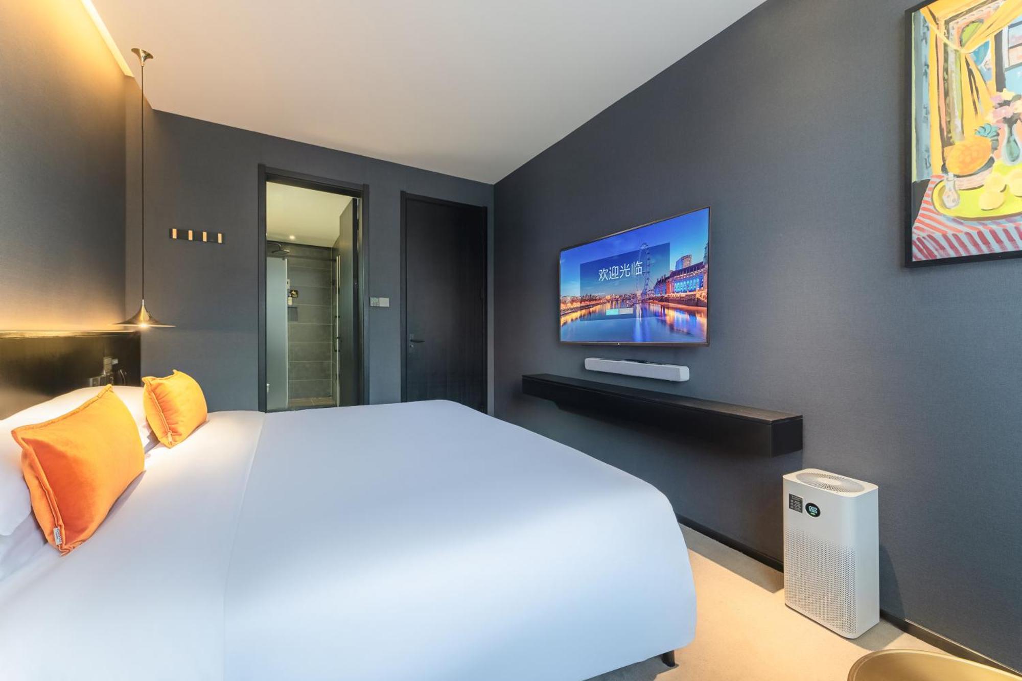 Hesu Designer Hotel & Suites -Near Xi'An Drum Tower And Yongning Gate -Free Laundry Luggage Storage -Kitty Cafe With Freshly Ground Coffee -24H Front Desk -English Service Екстер'єр фото