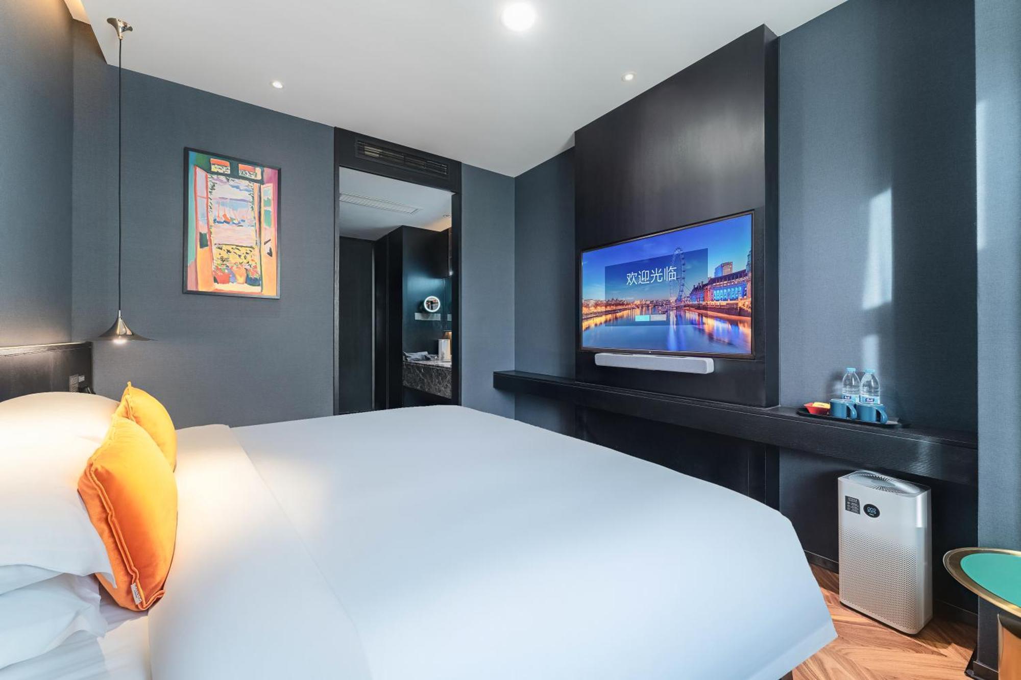 Hesu Designer Hotel & Suites -Near Xi'An Drum Tower And Yongning Gate -Free Laundry Luggage Storage -Kitty Cafe With Freshly Ground Coffee -24H Front Desk -English Service Екстер'єр фото