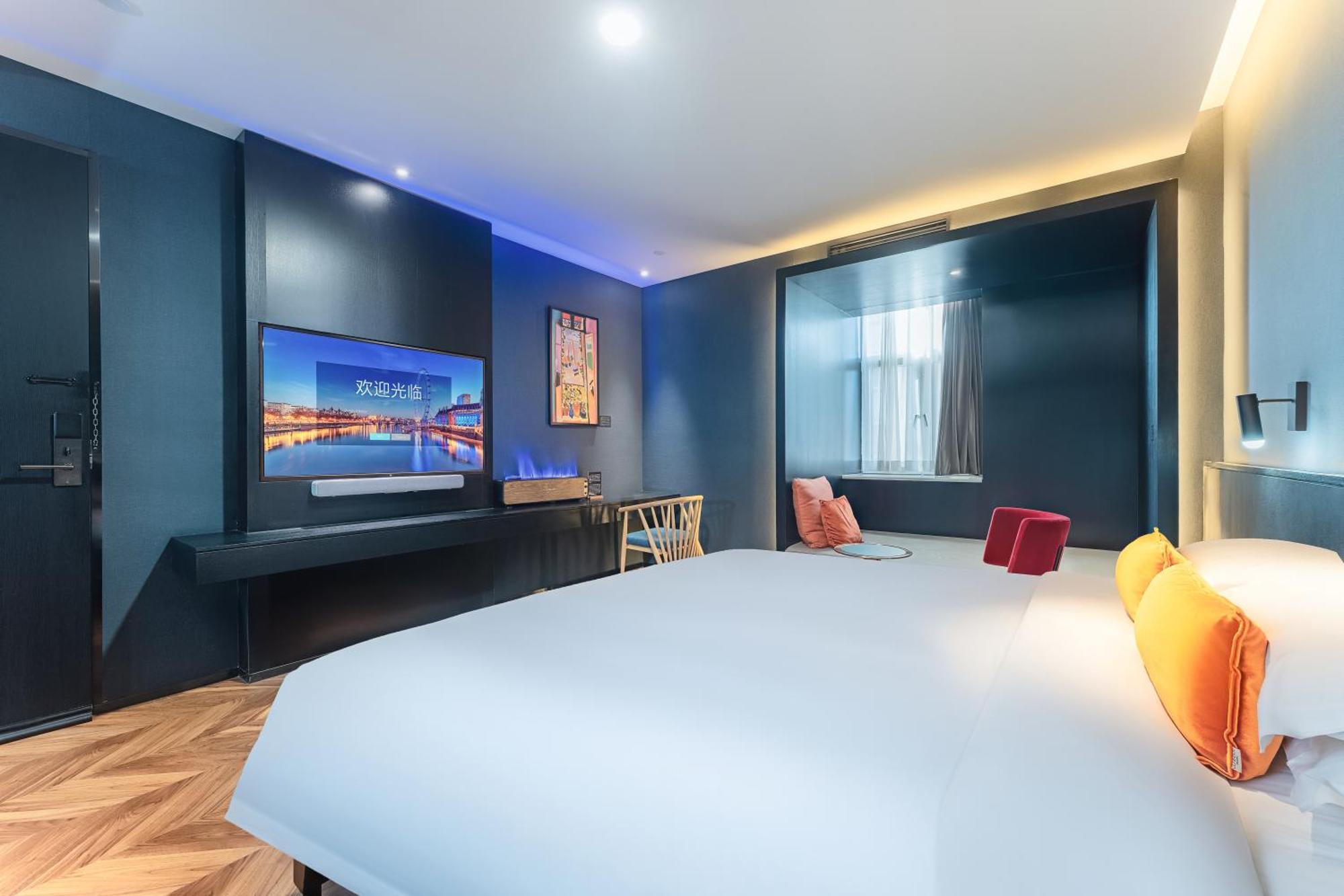 Hesu Designer Hotel & Suites -Near Xi'An Drum Tower And Yongning Gate -Free Laundry Luggage Storage -Kitty Cafe With Freshly Ground Coffee -24H Front Desk -English Service Екстер'єр фото