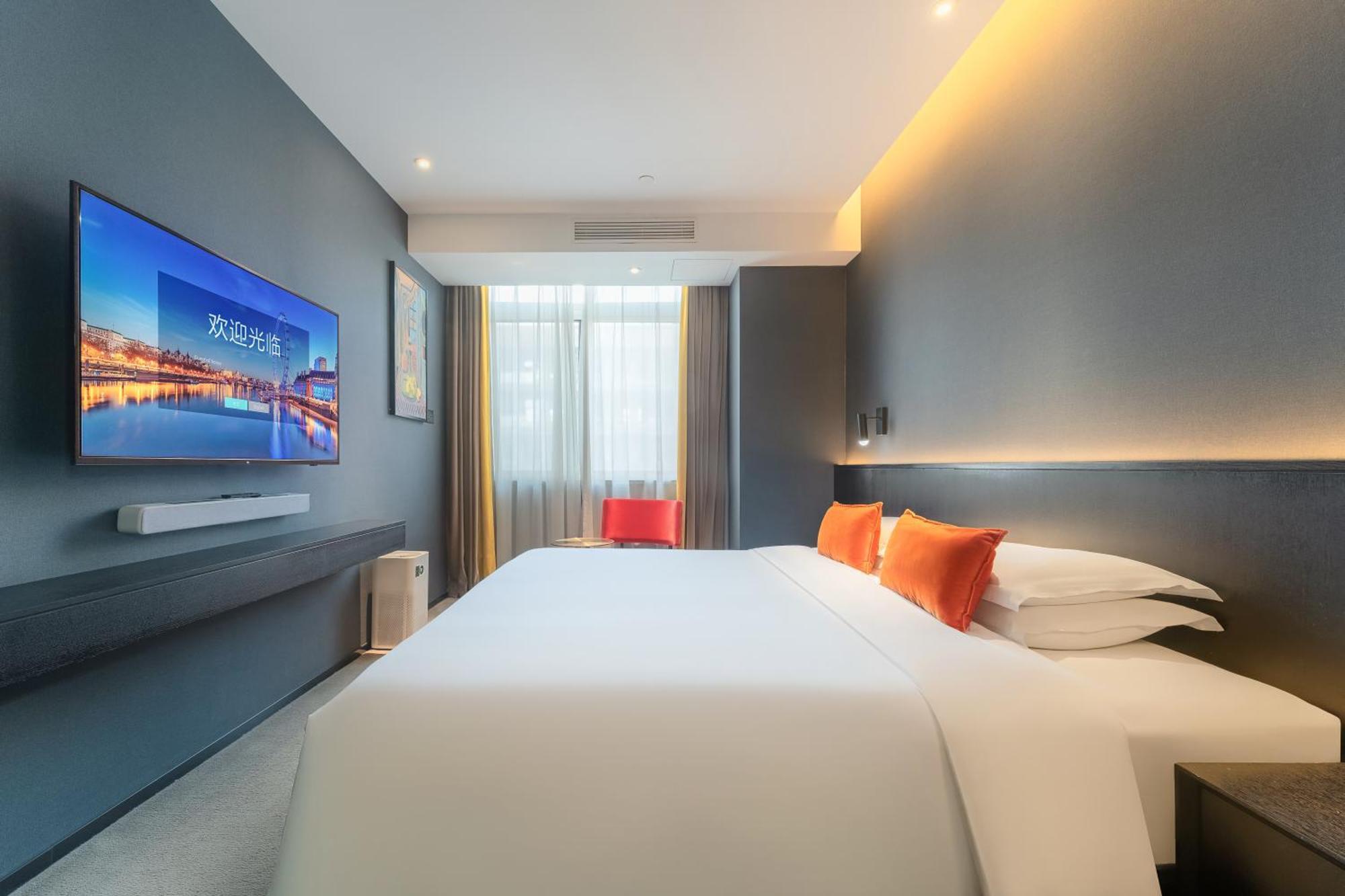 Hesu Designer Hotel & Suites -Near Xi'An Drum Tower And Yongning Gate -Free Laundry Luggage Storage -Kitty Cafe With Freshly Ground Coffee -24H Front Desk -English Service Екстер'єр фото