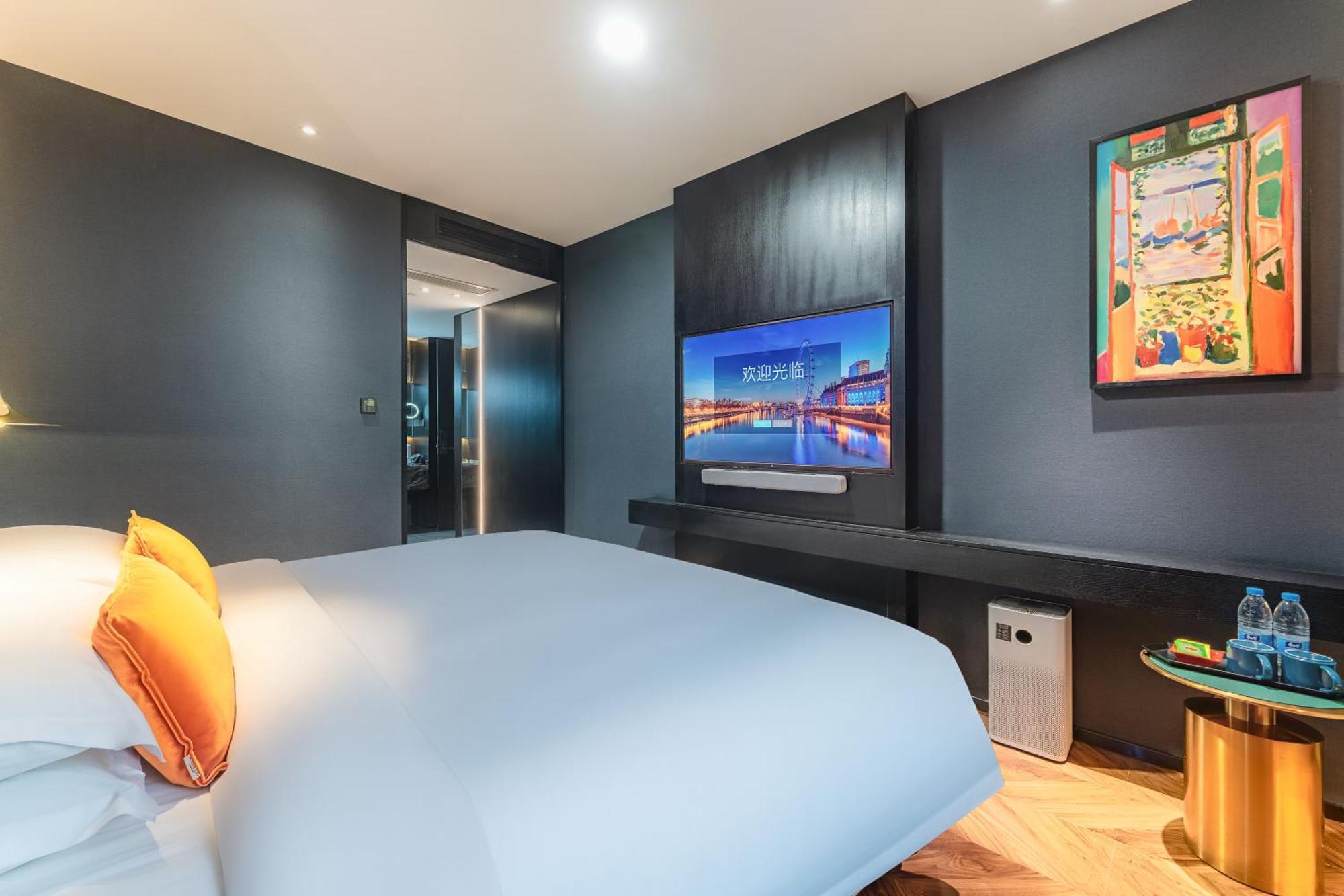 Hesu Designer Hotel & Suites -Near Xi'An Drum Tower And Yongning Gate -Free Laundry Luggage Storage -Kitty Cafe With Freshly Ground Coffee -24H Front Desk -English Service Екстер'єр фото