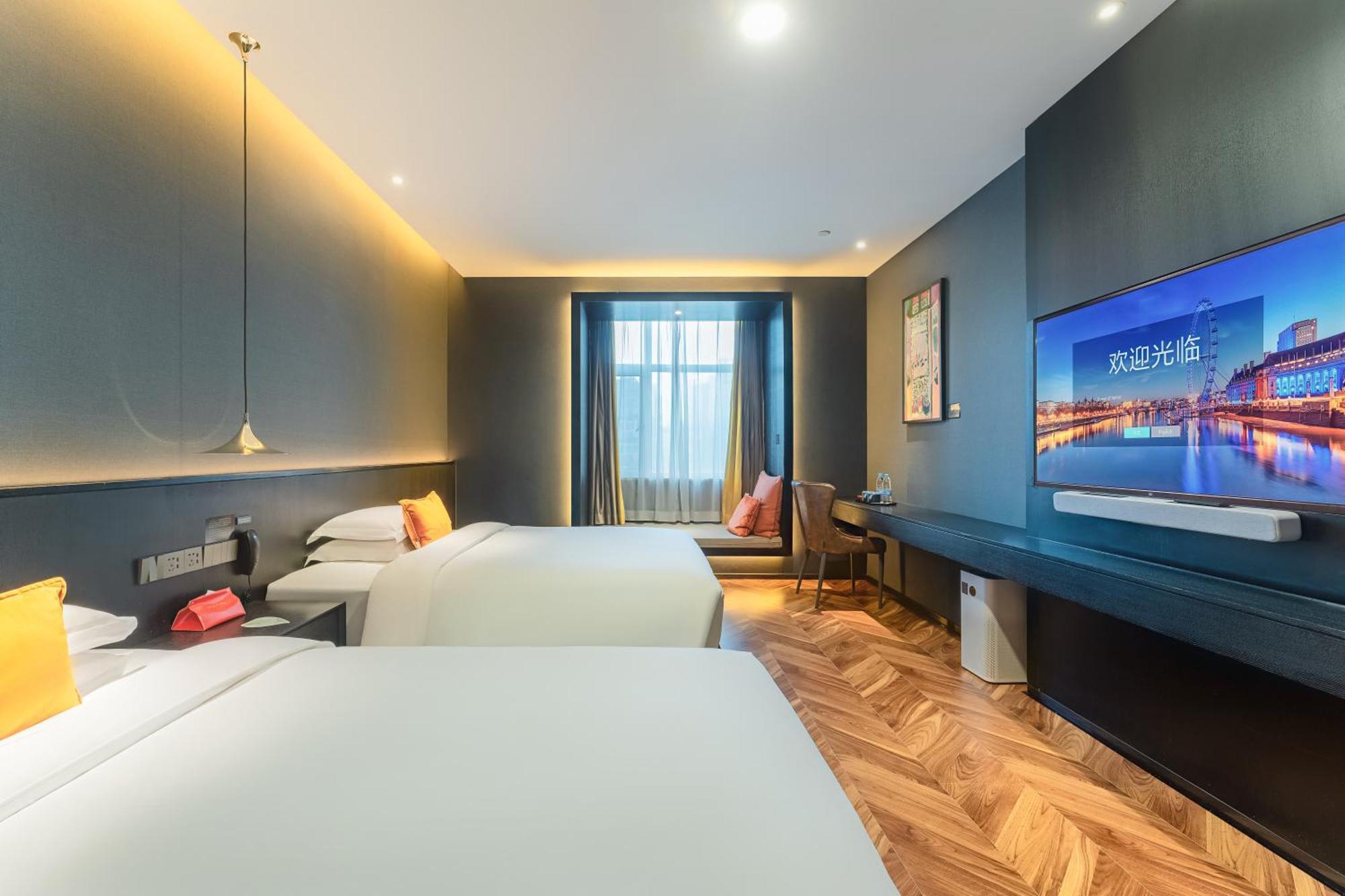 Hesu Designer Hotel & Suites -Near Xi'An Drum Tower And Yongning Gate -Free Laundry Luggage Storage -Kitty Cafe With Freshly Ground Coffee -24H Front Desk -English Service Екстер'єр фото