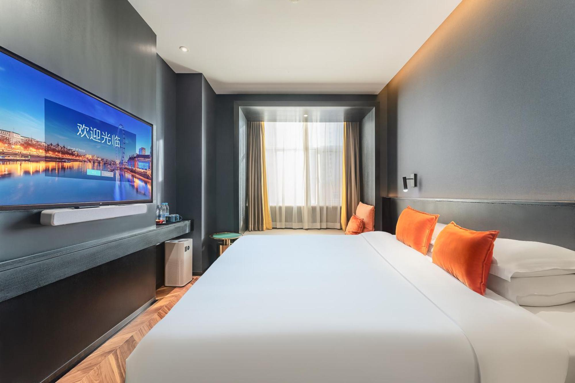 Hesu Designer Hotel & Suites -Near Xi'An Drum Tower And Yongning Gate -Free Laundry Luggage Storage -Kitty Cafe With Freshly Ground Coffee -24H Front Desk -English Service Екстер'єр фото